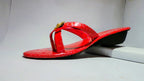 Girls Flat Sandals in Red Color | Adult Size | Red Girl Shoes • Pak Bro Store