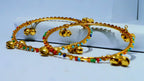 Kashmiri Bangles Golden Color | Handmade Exquisite wedding