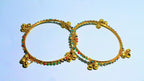 Kashmiri Bangles Golden Color | Handmade Exquisite wedding