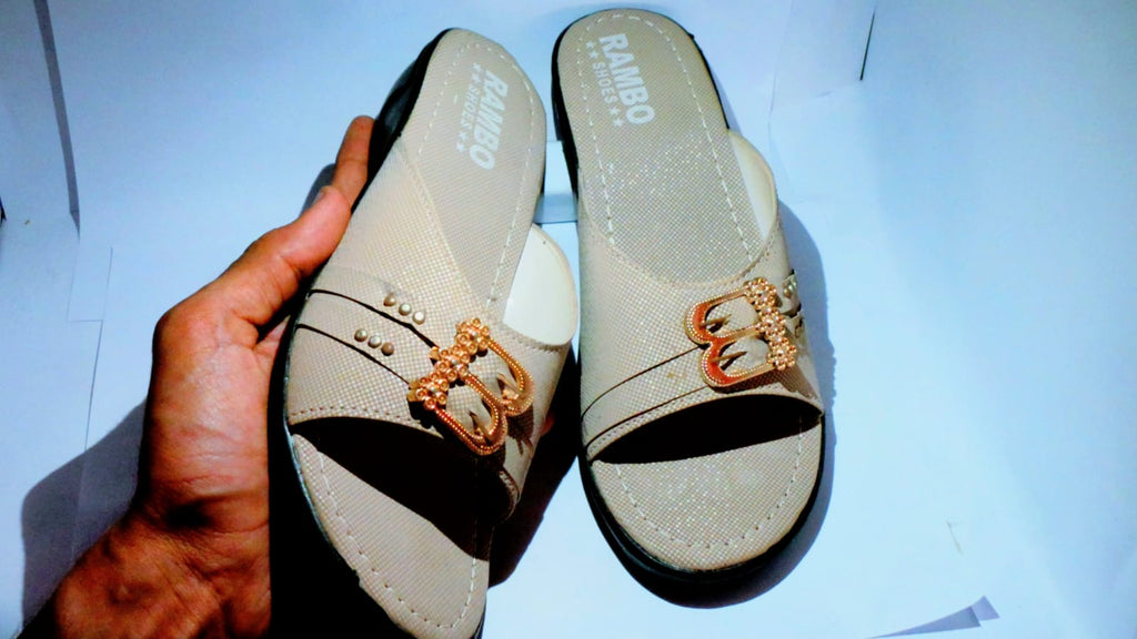 Elegant Beige Casual Sandals for Women – Daily Wear Comfort