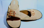 Elegant Beige Casual Sandals for Women – Daily Wear Comfort